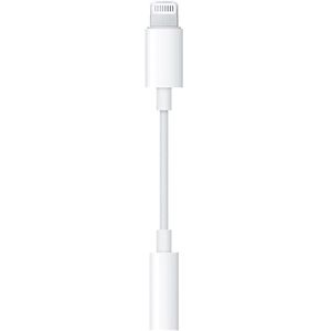 Apple Lightning Naar Mini Jack Adapter Wit