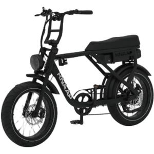 Knaap Bike Ams X Black E-bike Zwart
