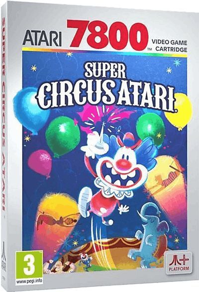 Plaion - Super Circus - Cartridge - Atari 2600+/7800+/7800