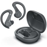 JLAB - JBuds Sport ANC 4 - Draadloze Oordopjes - Zwart - Hybrid Active Noise Cancelling - 60 Uur Afspeeltijd - IP66 Waterbestendig