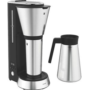 WMF Kleine Filter Koffie Maker Thermos Mok Timer Keuken Mini 870W - Filterkoffiezetapparaat - Zilver