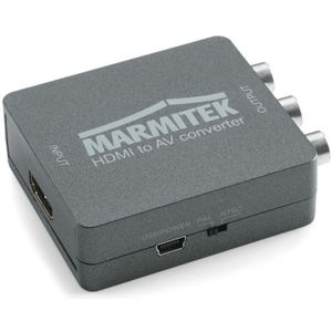 Marmitek HDMI Converter naar AV - Connect HA13 - HDMI naar SCART adapter - HDMI tulp converter