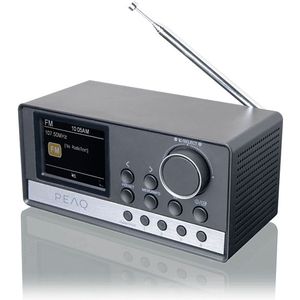 Peaq Pcr 440 Dab+ Wekkerradio Zwart