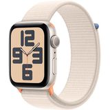 Apple Watch Se GPs 44 Mm Sterrenlicht Aluminium Case/sterrenlicht Sport Loop