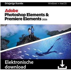 Adobe - Phsp & Prem Elements 2026 - Software - Download Code