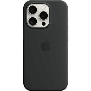 Apple Iphone 15 Pro Siliconenhoesje Met Magsafe - Zwart