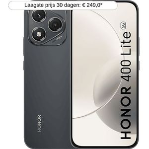 Honor 400 Lite - Smartphone - Zwart - 256 GB - 108 MP Camera