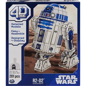 Spin Masters Star Wars 4d Build: R2-d2 3d-puzzel