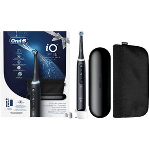 Oral-b Elektrische Tandenborstel Io5 Zwart +etui+pouch Elektrische Zwart