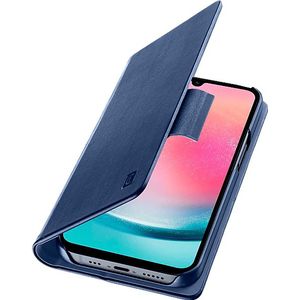 Cellularline Book Case Voor Samsung Galaxy A25 Blauw