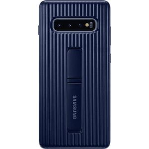 Samsung Galaxy S10+ Protect Standing Cover Zwart
