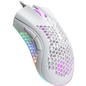 ISY - IGM 4500 - Gamingmuis - Wit - RGB - 7200 DPI