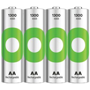 GP Recyko Aa 1300mah 4 Stuks Batterij