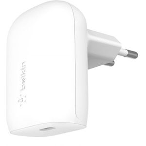 Belkin Boostcharge Power Delivery 30 Watt Usb-c Wall Charger Wit