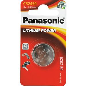 Panasonic Cr2450/1bp Knoopcelbatterij