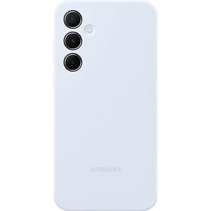 Samsung Silicone Case Telefoonhoesje Voor Samsung Galaxy A55 Lichtblauw