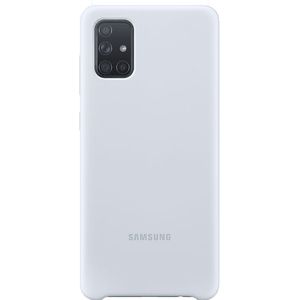 Samsung Galaxy A71 Silicone Cover Zilver