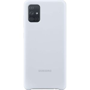 Samsung Galaxy A71 Silicone Cover Zilver