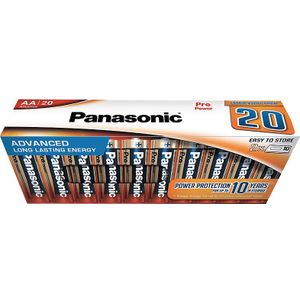 Panasonic Lr6ppg/20cb Aa 20-pack