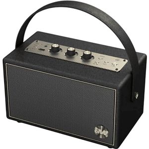 Peaq Ppa 550-rw Retro Bluetooth Speaker Zwart