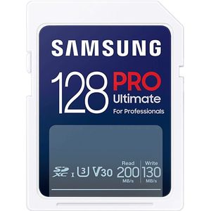 Samsung Samsung Pro Ultimate – Sd Kaart 128 Gb 200 & 130 Mb/s Geheugenkaart Camera