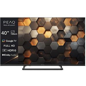 Peaq - PTV 40Gf-5025C - LED-TV - 40 Inch - 1920 x 1080 - Ingebouwde Chromecast