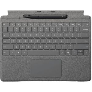 Microsoft Surface Pro Tc - 13 Inch + Slim Pen Platina Toetsenbord Grijs