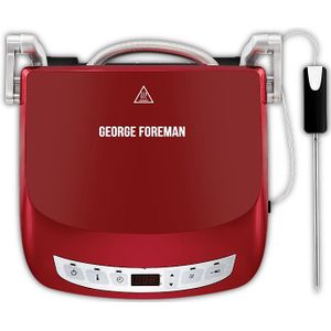 George Foreman 24001-56 Evolve Precision Probe Grill met extra diepe grillplaten - Contactgrill