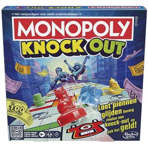 Monopoly Knockout Bordspel - Nederlandse Editie - Gezelschapsspel