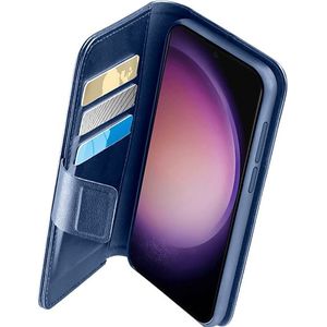 Cellularline Book Agenda Case Voor Samsung Galaxy S24 Ultra Blauw