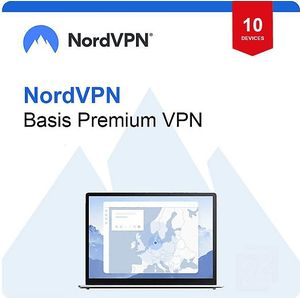 Nordvpn - Basic - Premium Vpn Services - 1 Jaar - 10 Devices