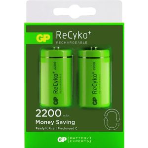 GP Recyko+ C-batterijen