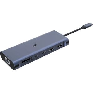 ISY - IAD-1030 - Usb-c Multiport Adapter - Zilver - Power Delivery
