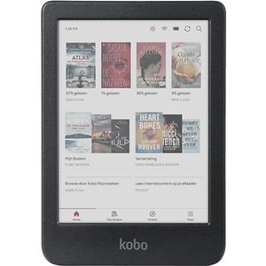 Kobo Clara Colour Zwart - 6 Inch 16 Gb (ongeveer 12.000 E-books) Waterdicht (ip8x)