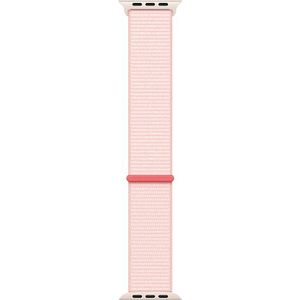 Apple 41 Mm Light Pink Geweven Sportbandje