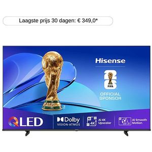 Hisense - 50E71Q - QLED TV - Zwart - 50 Inch - Ultra HD 4K