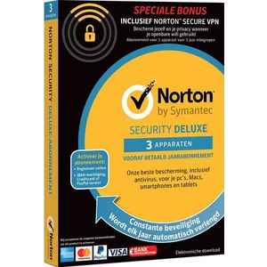 Norton Security Deluxe 3.0 + Wifi Privacy