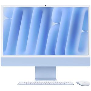 Apple Imac 24-inch Blauw (m4) - 10-core Cpu GPu 16gb 512gb All-in-one-pc