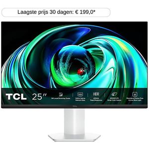 TCL 25G54 - Mini-LED Gaming Monitor - 25 inch - Full HD