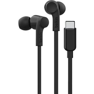 Belkin - SoundForm - Bedrade In-ear Headset - Zwart - USB Type-C