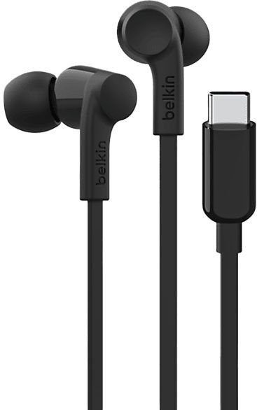 Belkin - SoundForm - Bedrade In-ear Headset - Zwart - USB Type-C
