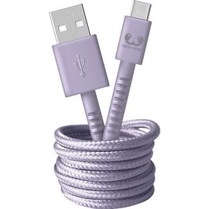 Fresh 'n Rebel Usb-a-naar-usb-c 2m Dreamy Lilac