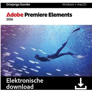 Adobe Premiere Elements 2026 3y Esd Nl (download Code)