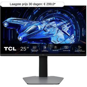 TCL - 25G64 - Gaming-monitor - 24.5 inch - Full HD - 300Hz - Fast IPS