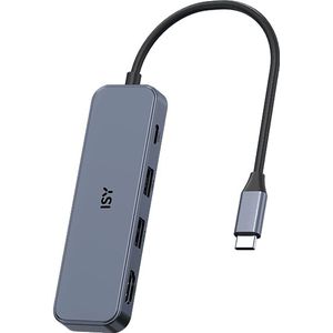 ISY Multiport Adapter 5-in-1 Usb-c Zilver (iad-1032)