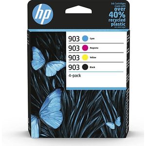 HP 903 4-pack Originele Inktcartridges Cyaan/magenta/geel
