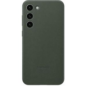Samsung Galaxy S23 Plus Leather Cover Groen