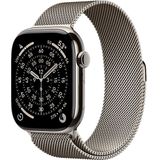 Apple Watch Series 11 - Titanium - Smartwatch - 46mm - Milanese Loop M/L