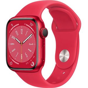 Apple Watch Series 8 41 Mm Red/aluminium/red