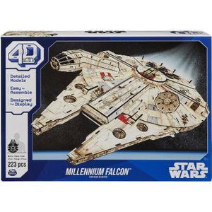 Spin Masters Star Wars 4d Build: Millennium Falcon 3d-puzzel